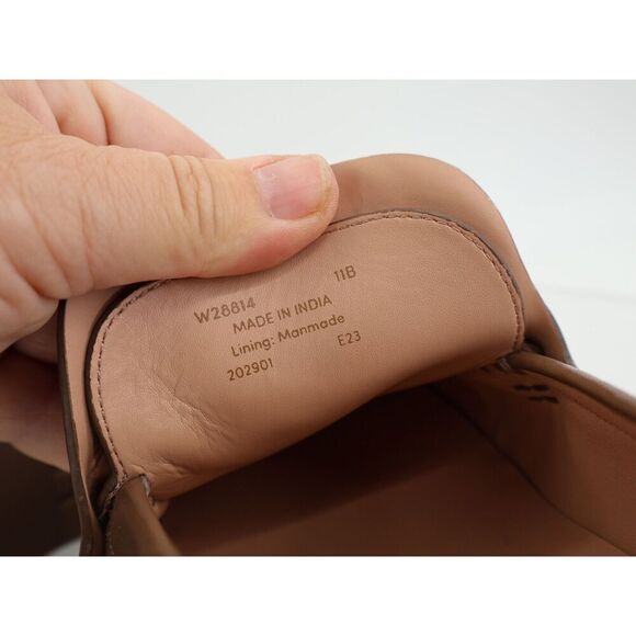 Cole Haan Camea Lug Penny Loafer SZ 11B Brown Leather Chunky Heel Slip On W28814 - Picture 10 of 13